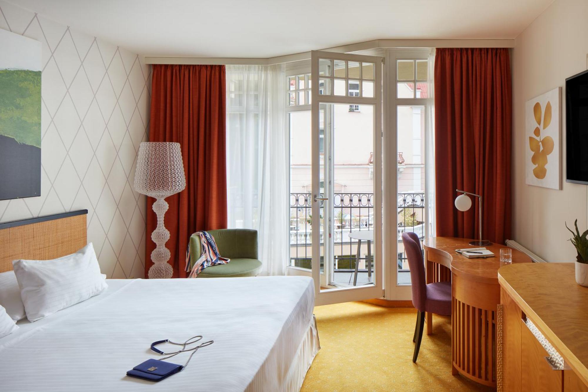 Falkensteiner Spa Resort Marianske Lazne Bilik gambar A room at the Hotel Axelmannstein